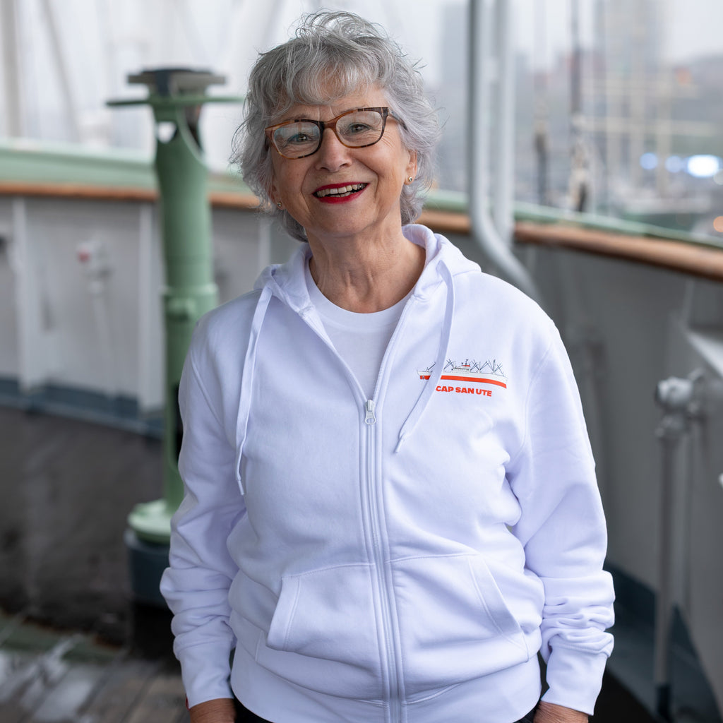 Zipper-Jacke mit Namen