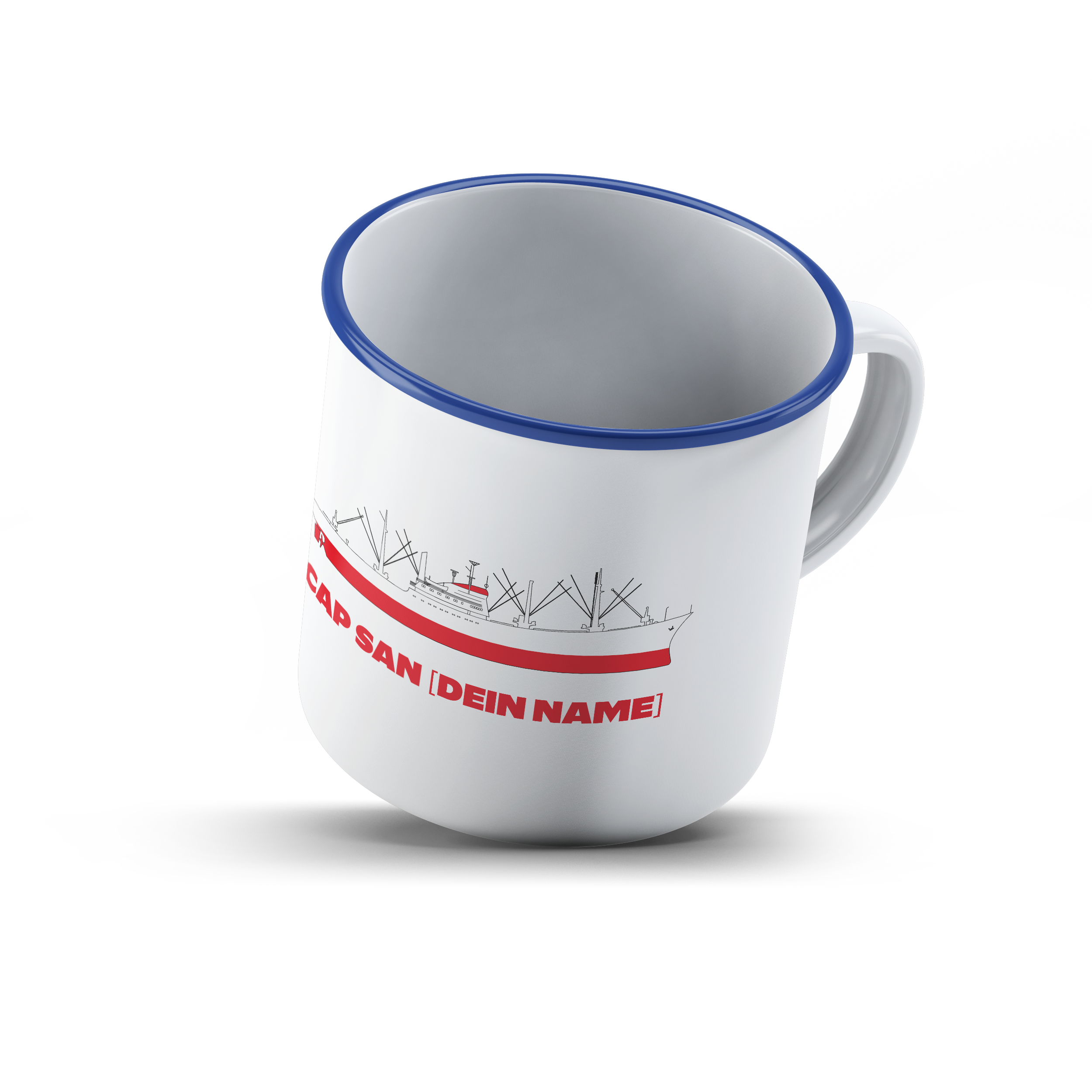 Retrotasse mit Namen