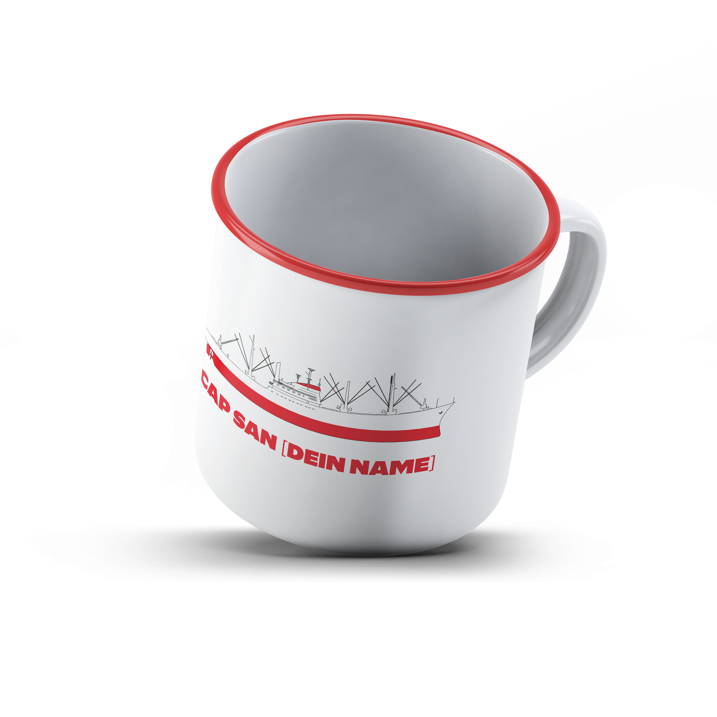 Retrotasse mit Namen